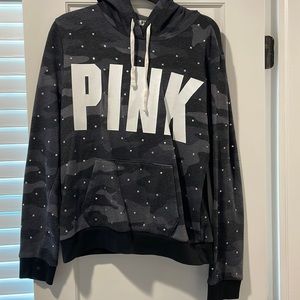 Victoria Secret Pink bling camouflage hoodie (joggers also for sale)
